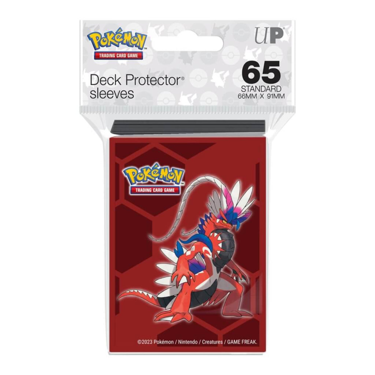 Pokemon TCG Ultra Pro Deck Protector Sleeves x65 - Koraidon
