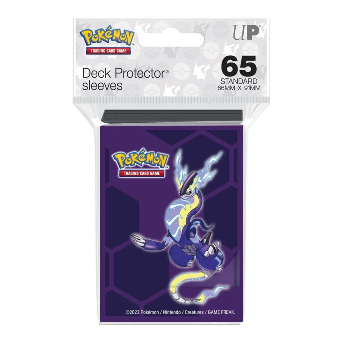 Pokemon TCG Ultra Pro Deck Protector Sleeves x65 - Miraidon
