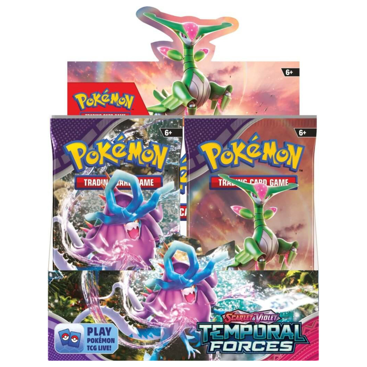 Pokemon TCG Scarlet & Violet 5 Temporal Forces - x36 Boosters SEALED BOX
