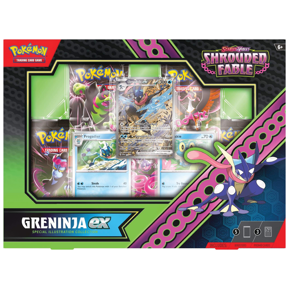 Pokemon TCG - Shrouded Fable Special Collection - Greninja ex