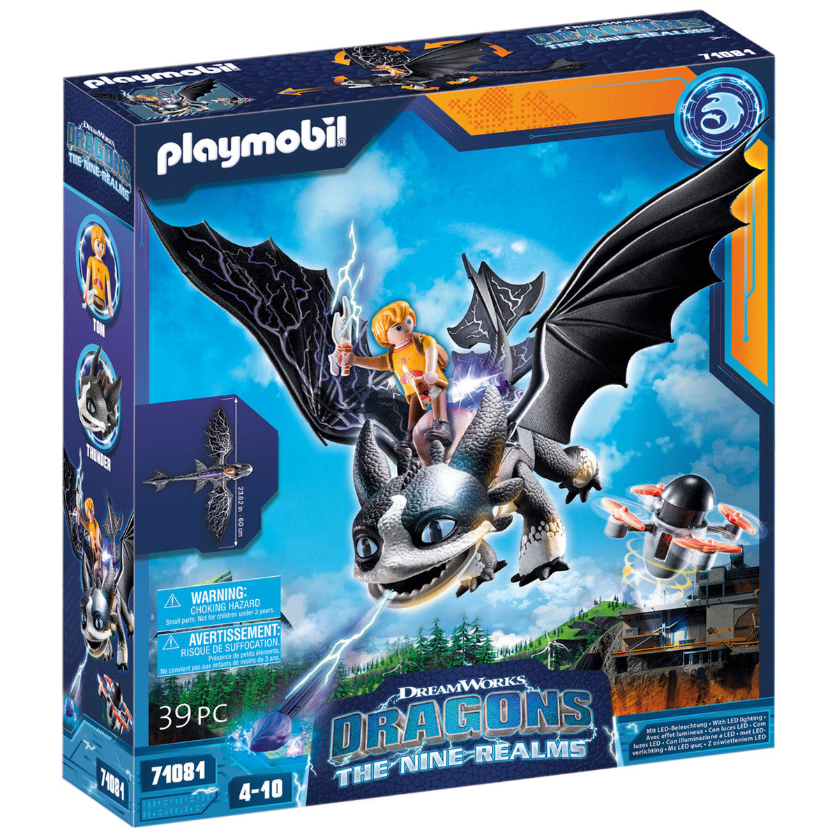 Playmobil cheap dragons toothless