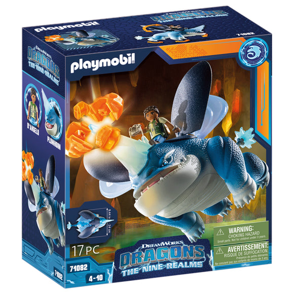 Playmobil Dragons The Nine Realms: Plowhorn & D'Angelo