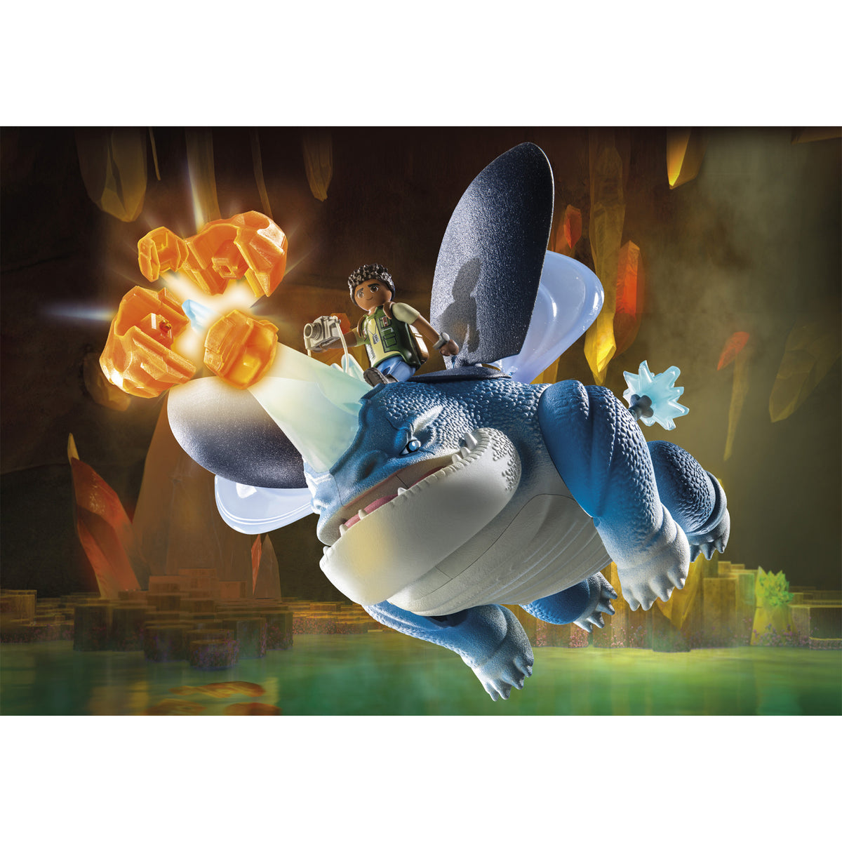 Playmobil Dragons The Nine Realms: Plowhorn & D'Angelo