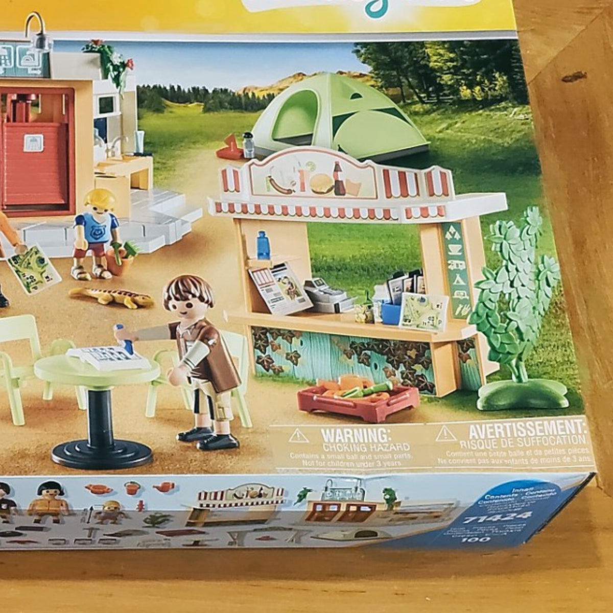 Playmobil Camping Site - Damaged Box