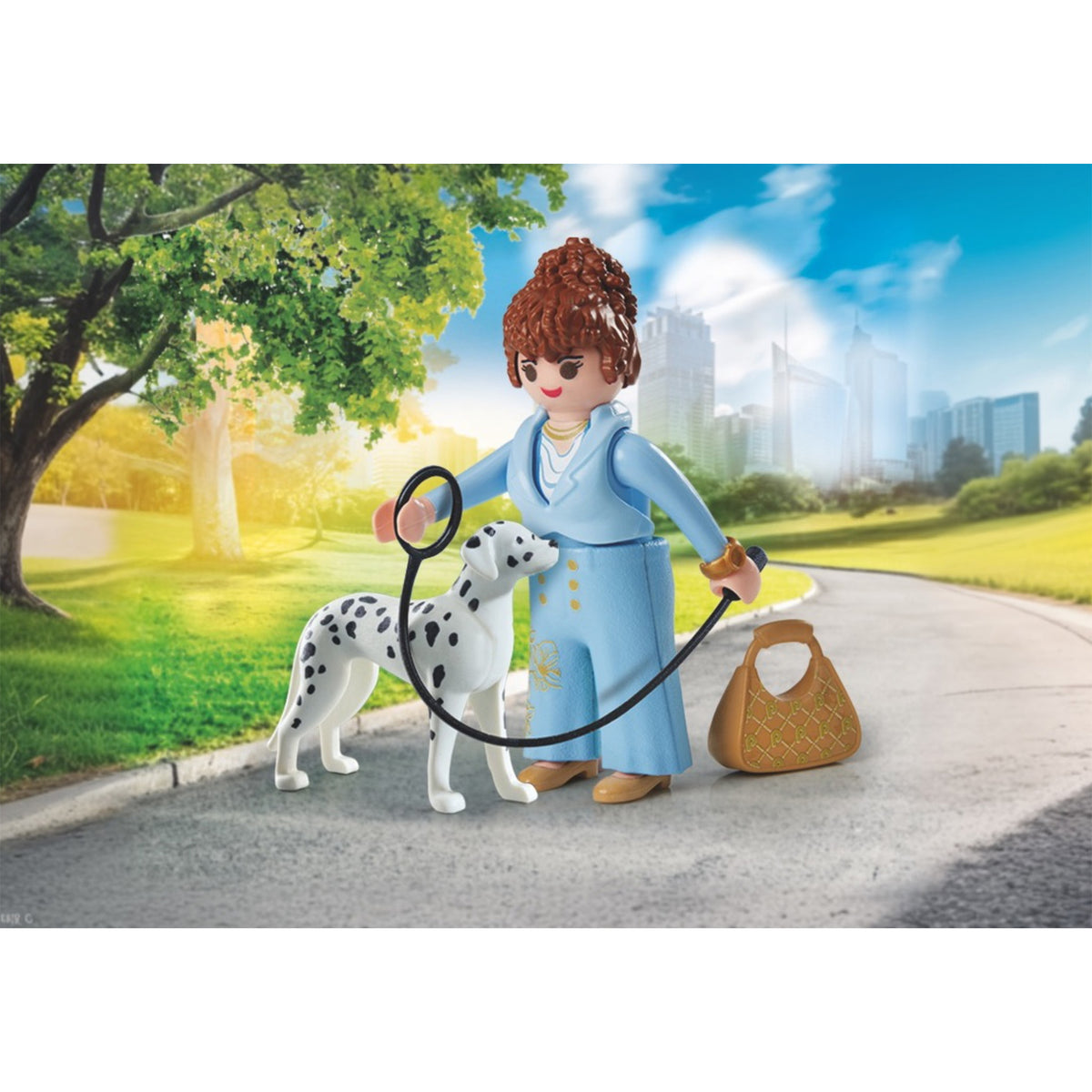 Playmobil Manager with Dalmatian