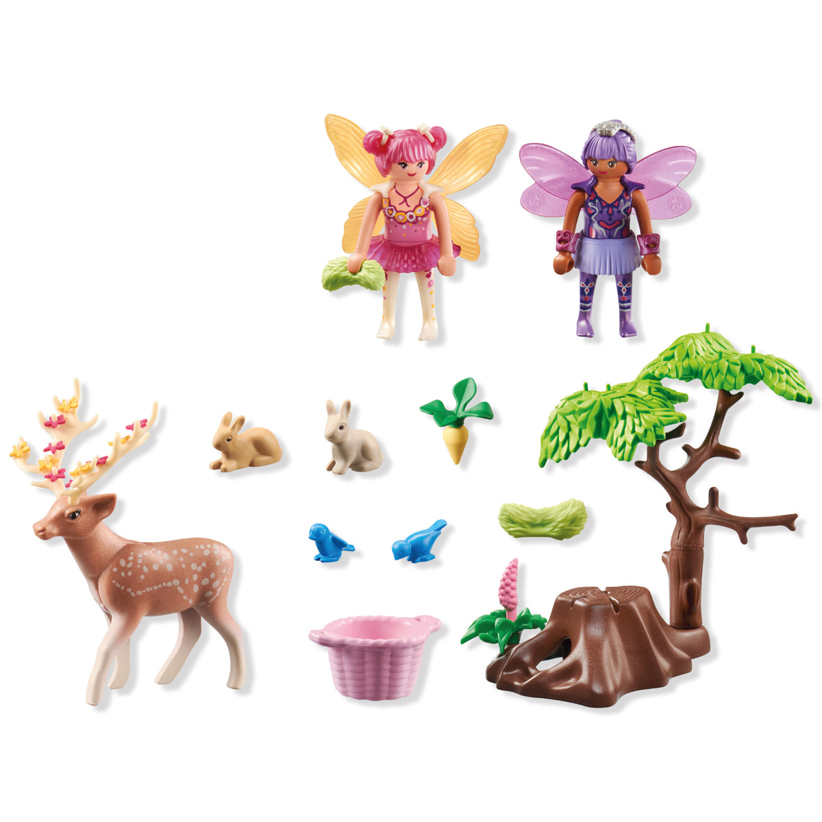 Playmobil Starter Pack Fairies with Forest Animals