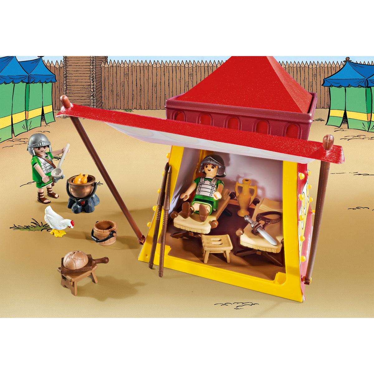 Playmobil Asterix: Legionnaires tent