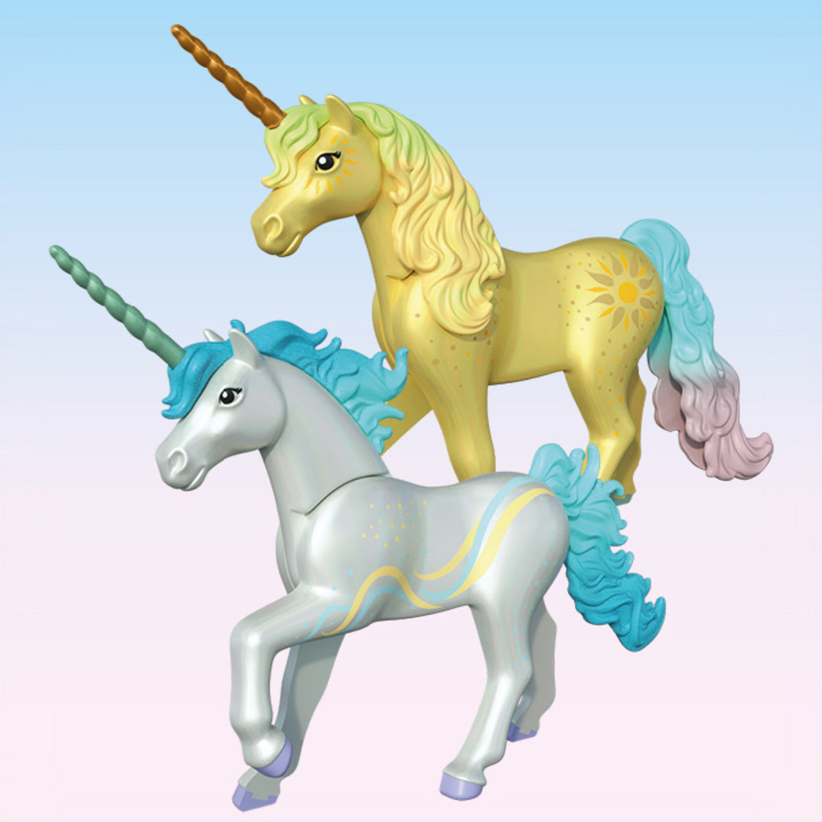 Playmobil Collectible Unicorn Rainbow Flower with Fairy