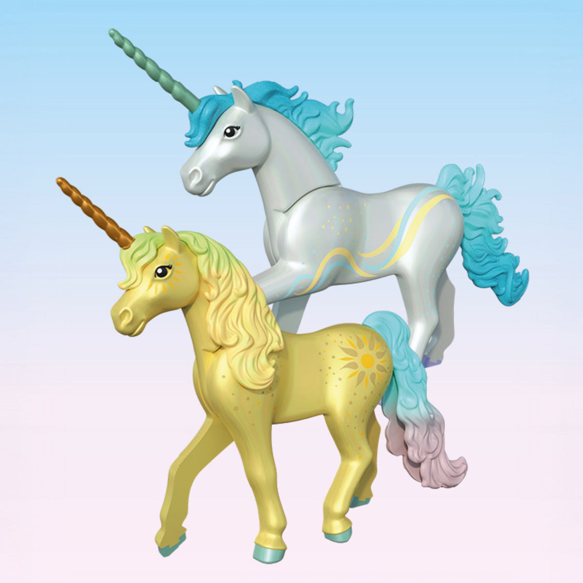 Playmobil Collectible Unicorn Sunshine Blossom with Fairy