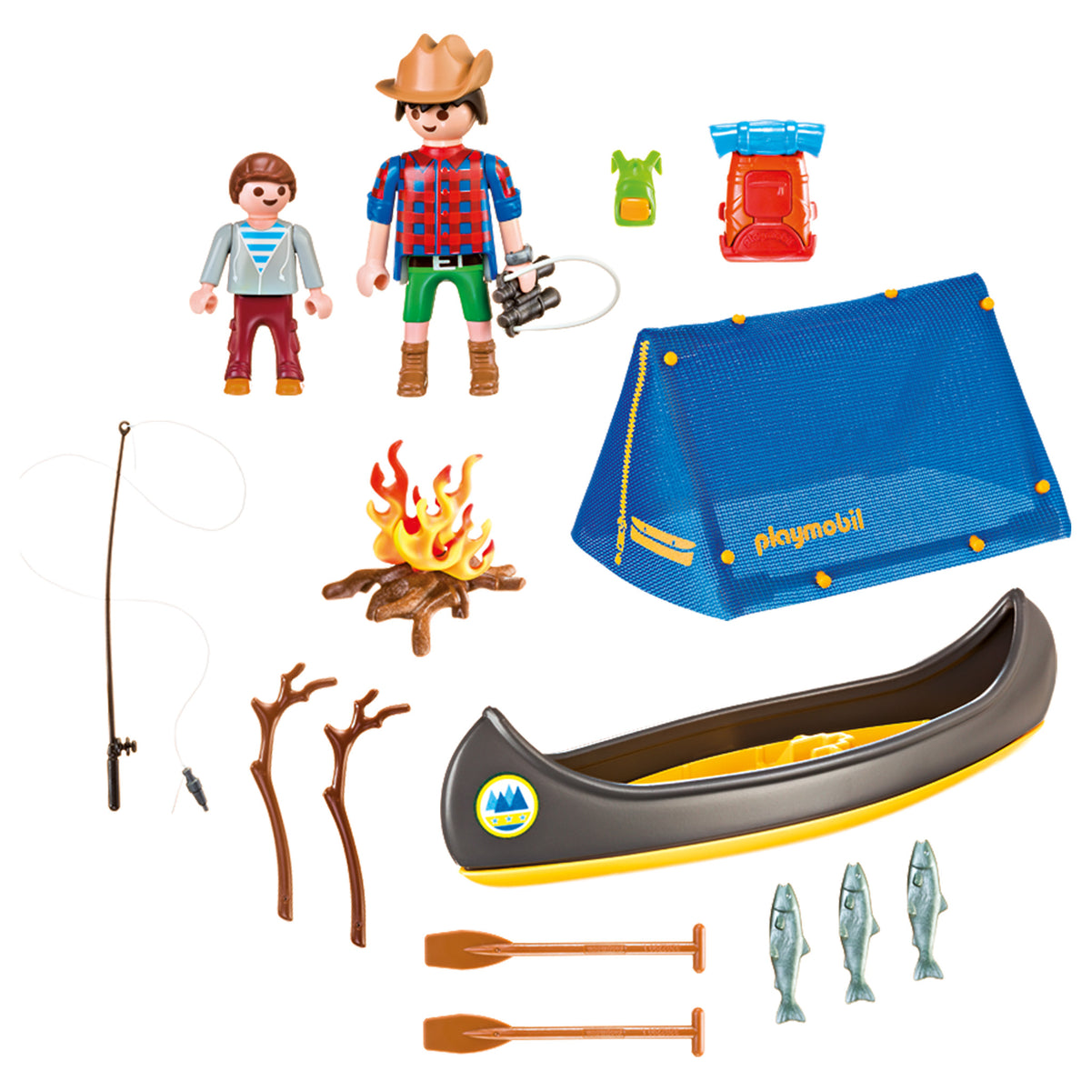 Playmobil Camping Carry Case – Animal Kingdoms Toy Store