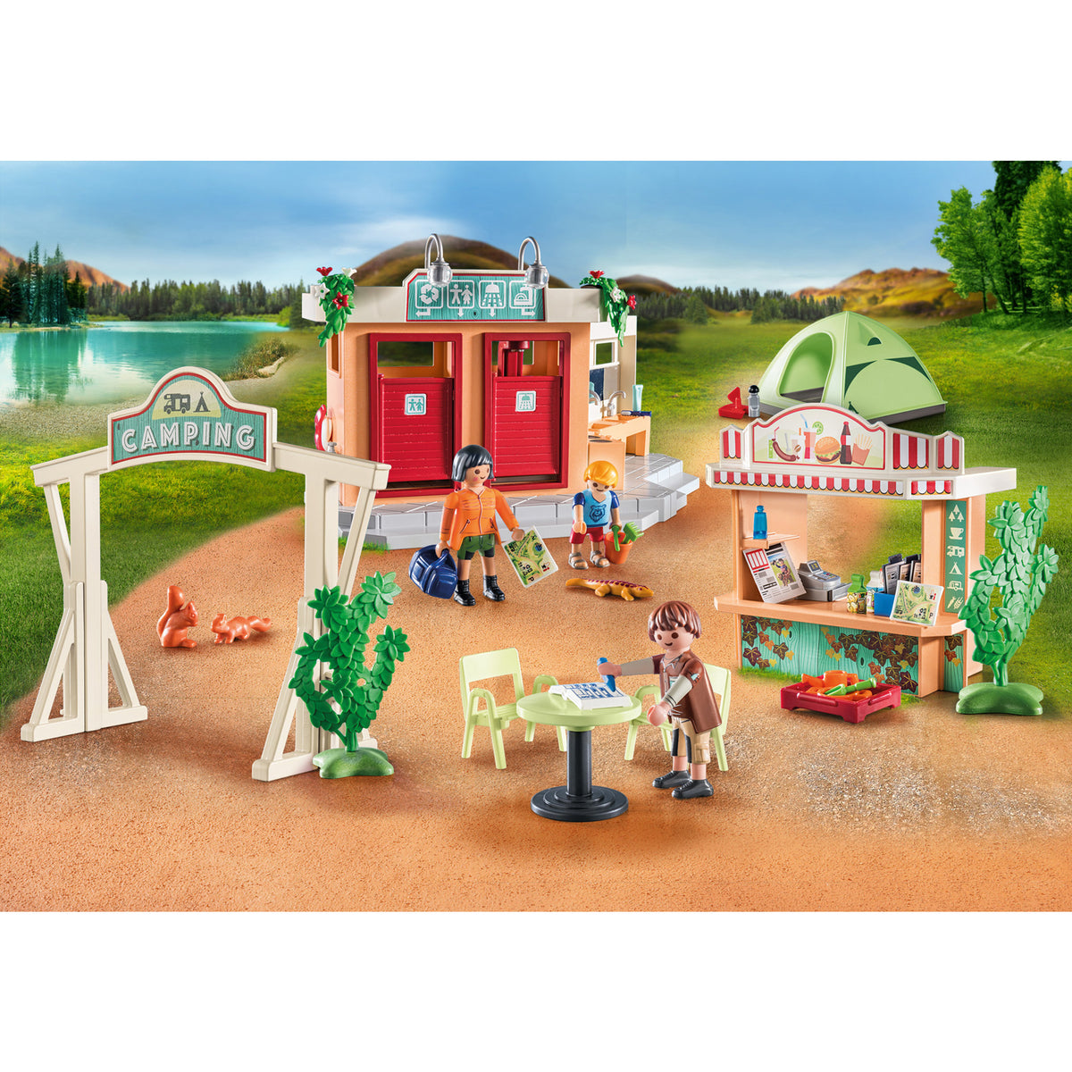 Playmobil Camping Site – Animal Kingdoms Toy Store