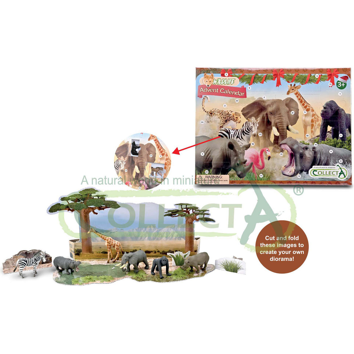 CollectA Advent Calendar Wild Life 2026
