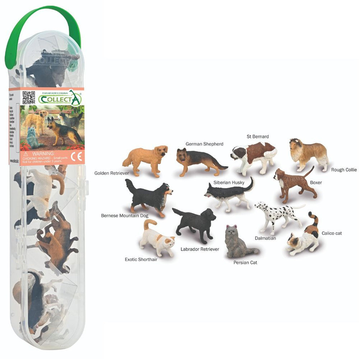CollectA Mini Pets Tube 12 Piece