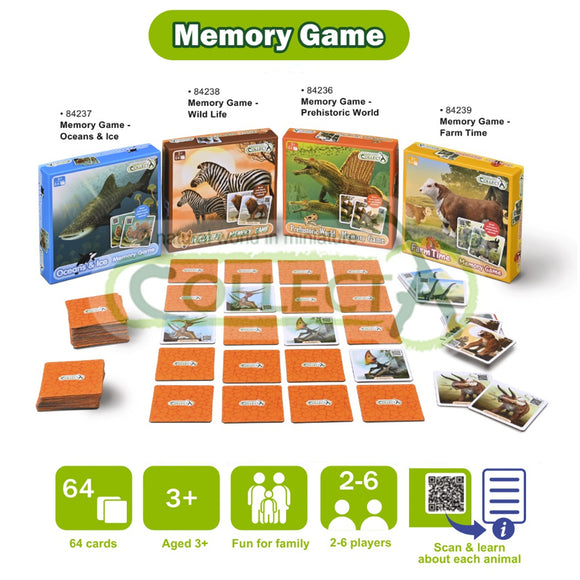 CollectA Memory Game - Ocean & Ice