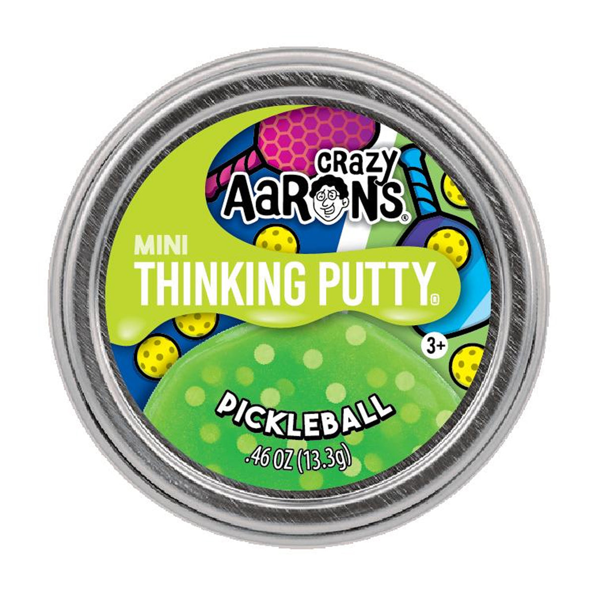 Crazy Aarons Mini Pickleball Thinking Putty