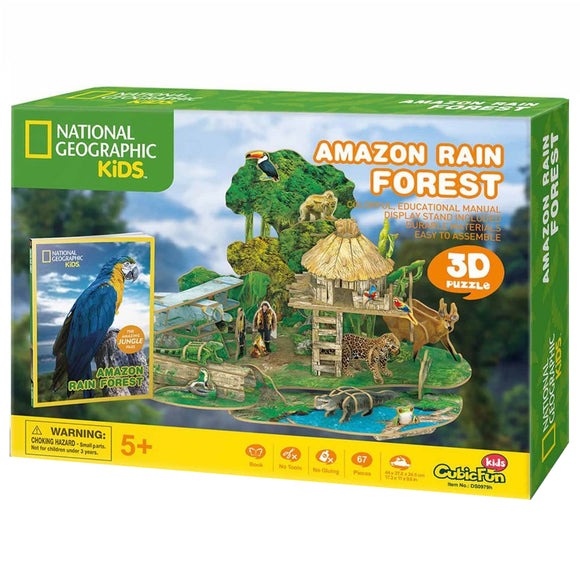 National Geographic Kids Amazon Rain Forest 3D