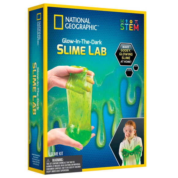 National Geographic Science Lab Slime Kit Green