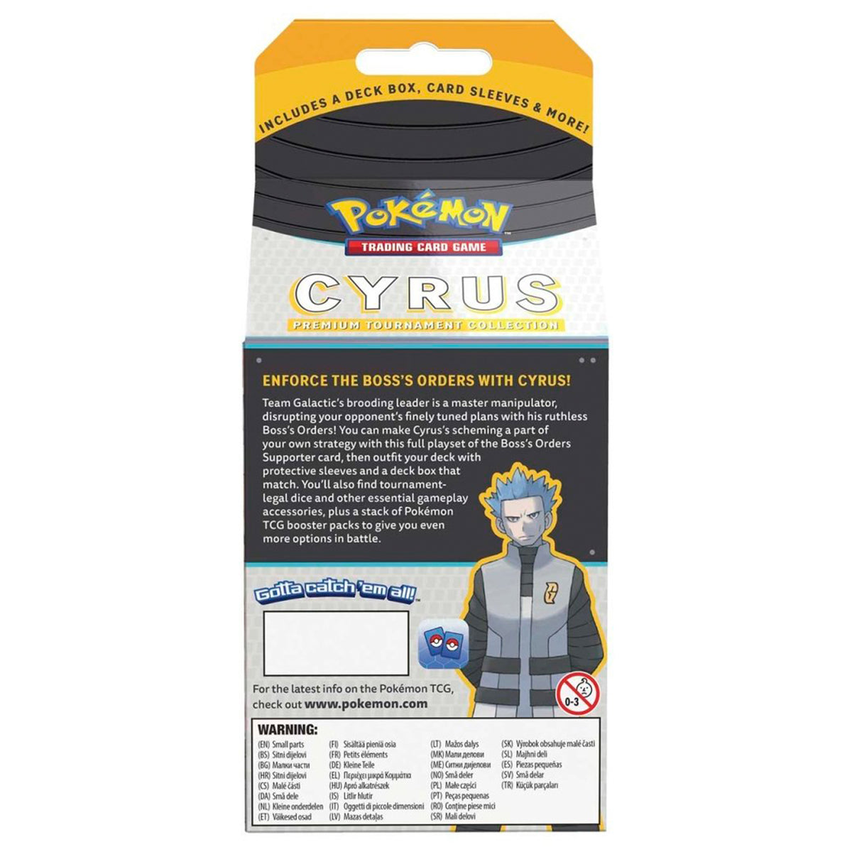 Pokemon TCG - Cyrus Premium Tournament Collection