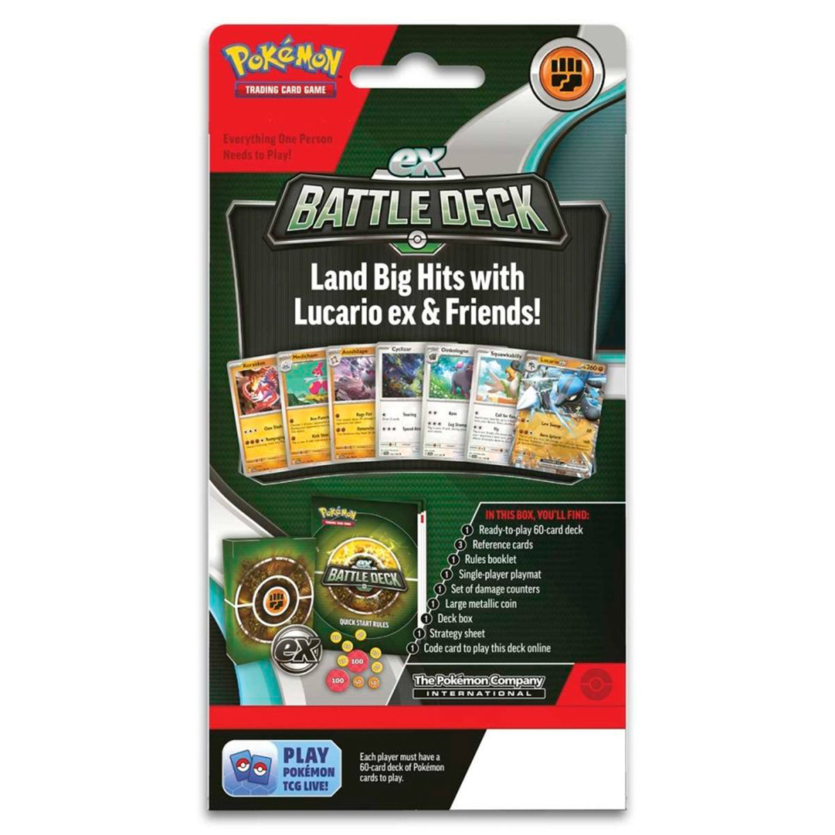 Pokemon TCG - EX Battle Deck - Lucario