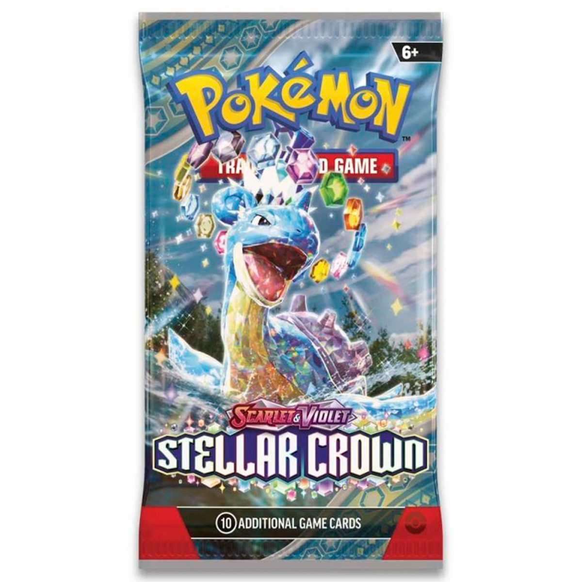 Pokemon TCG Stellar Crown - Booster Pack - Lapras