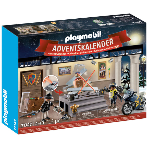 Playmobil Advent Calendar Police Museum Theft