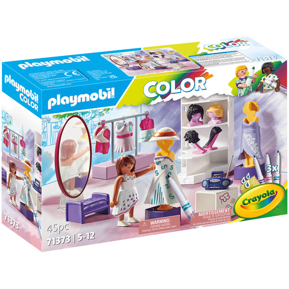 Playmobil Crayola Colour Fashion Design Set