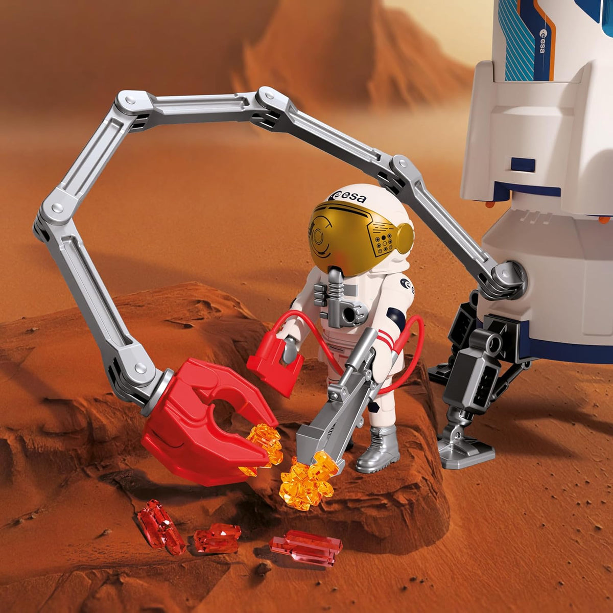 Playmobil ESA: Mars Research Rocket