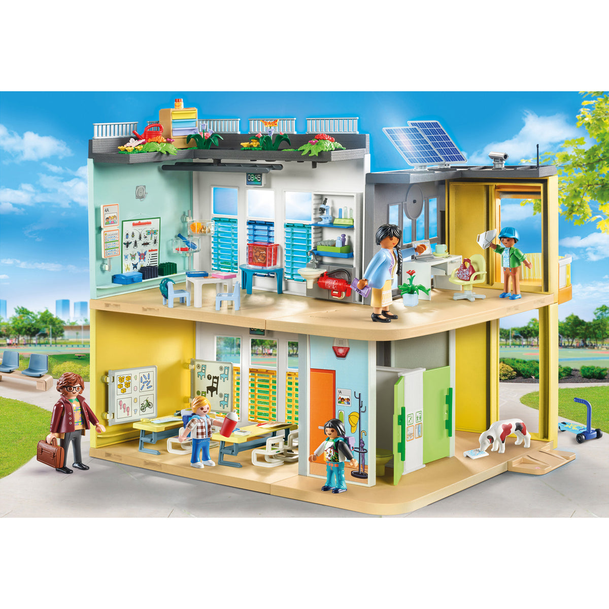 Playmobil Large School Building – Animal Kingdoms Toy Store