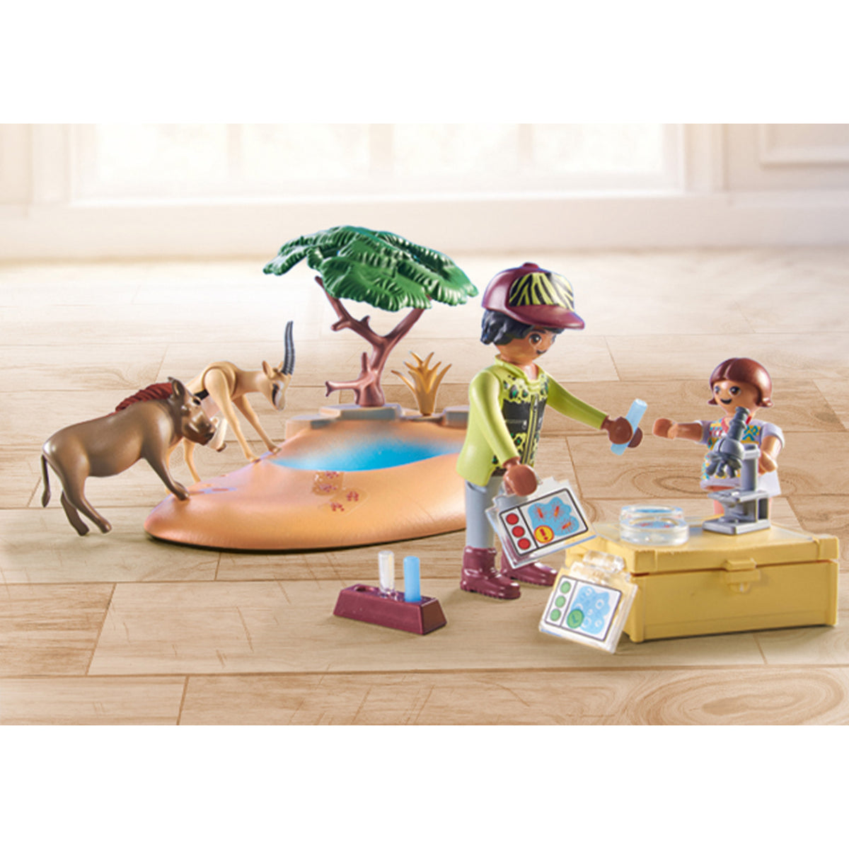 Playmobil Wiltopia: Elephant at the Water Hole – Animal Kingdoms