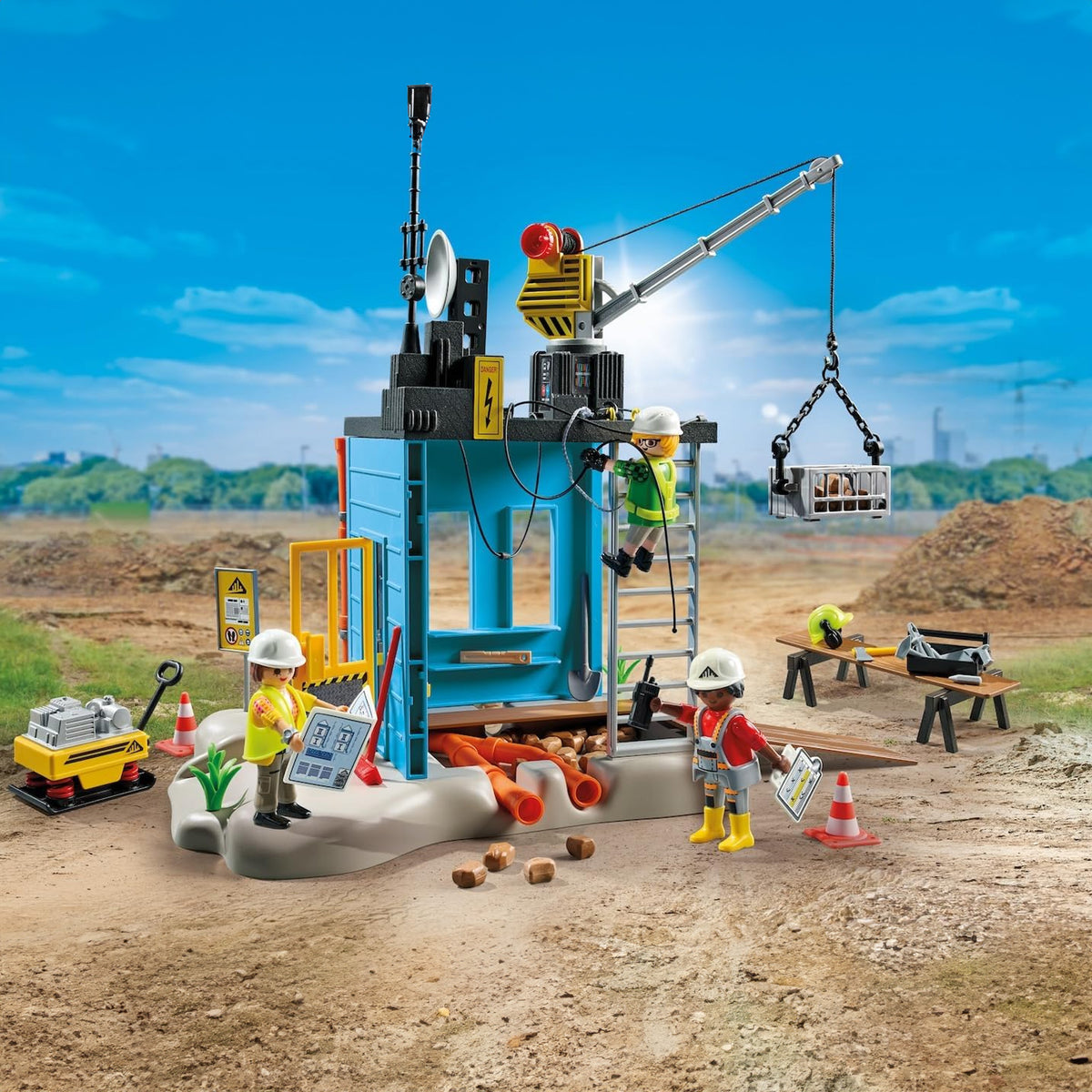 Playmobil Construction Site