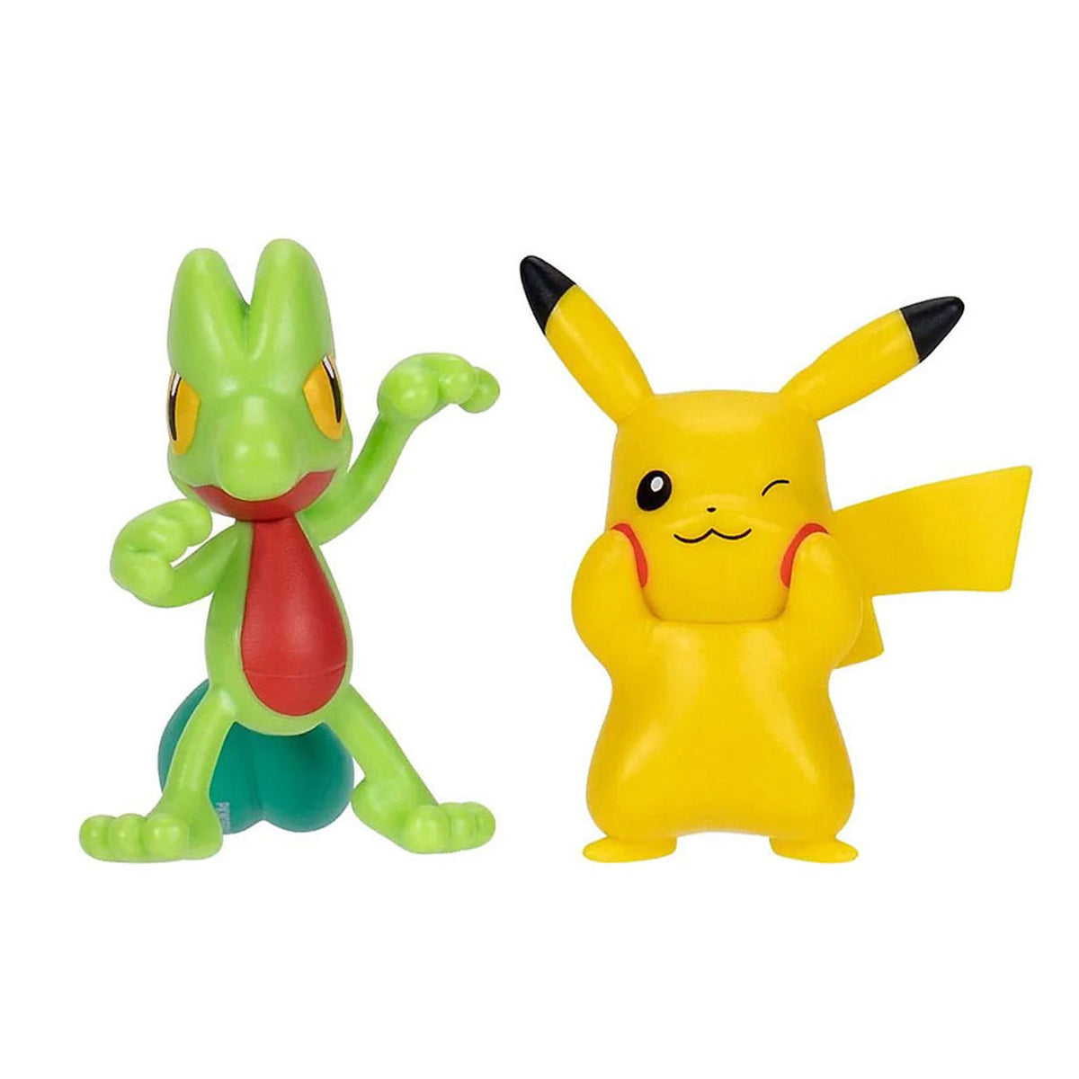 Pokemon First Partner Battle Figure - Pikachu & Treecko