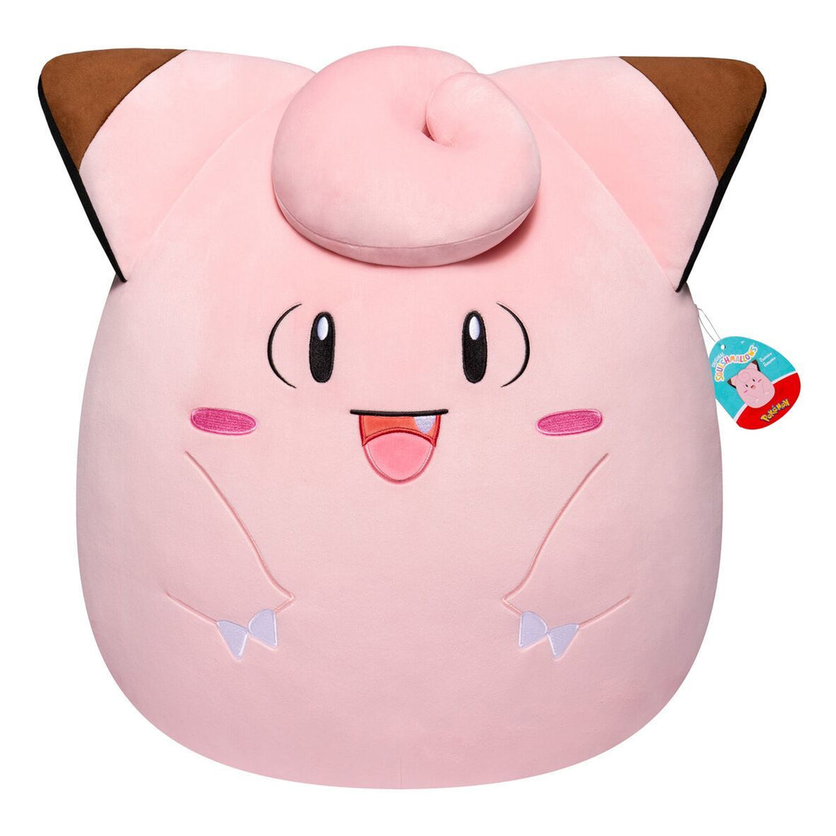 Squishmallows Pokemon: Clefairy 10 Inch Plush