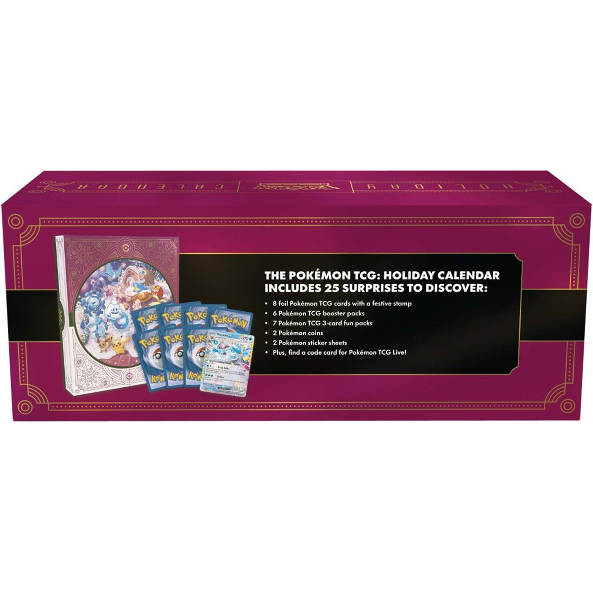 Pokemon TCG Holiday 2025 Calendar