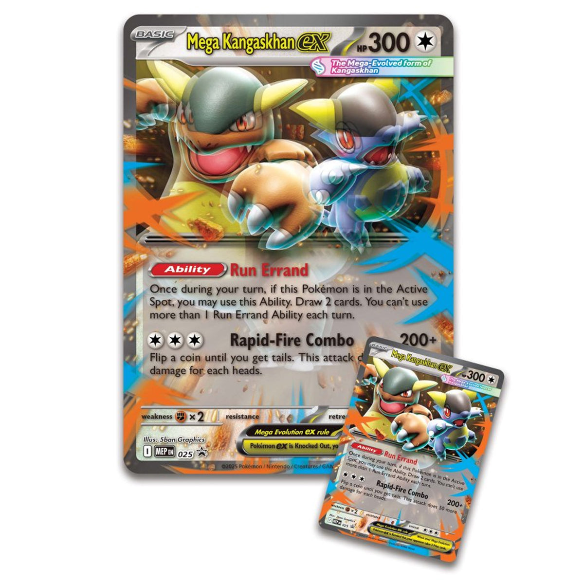 Pokémon TCG Mega Kangaskhan ex Box