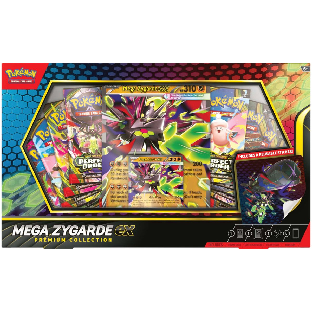 Pokemon TCG Mega Zygarde ex Premium Collection