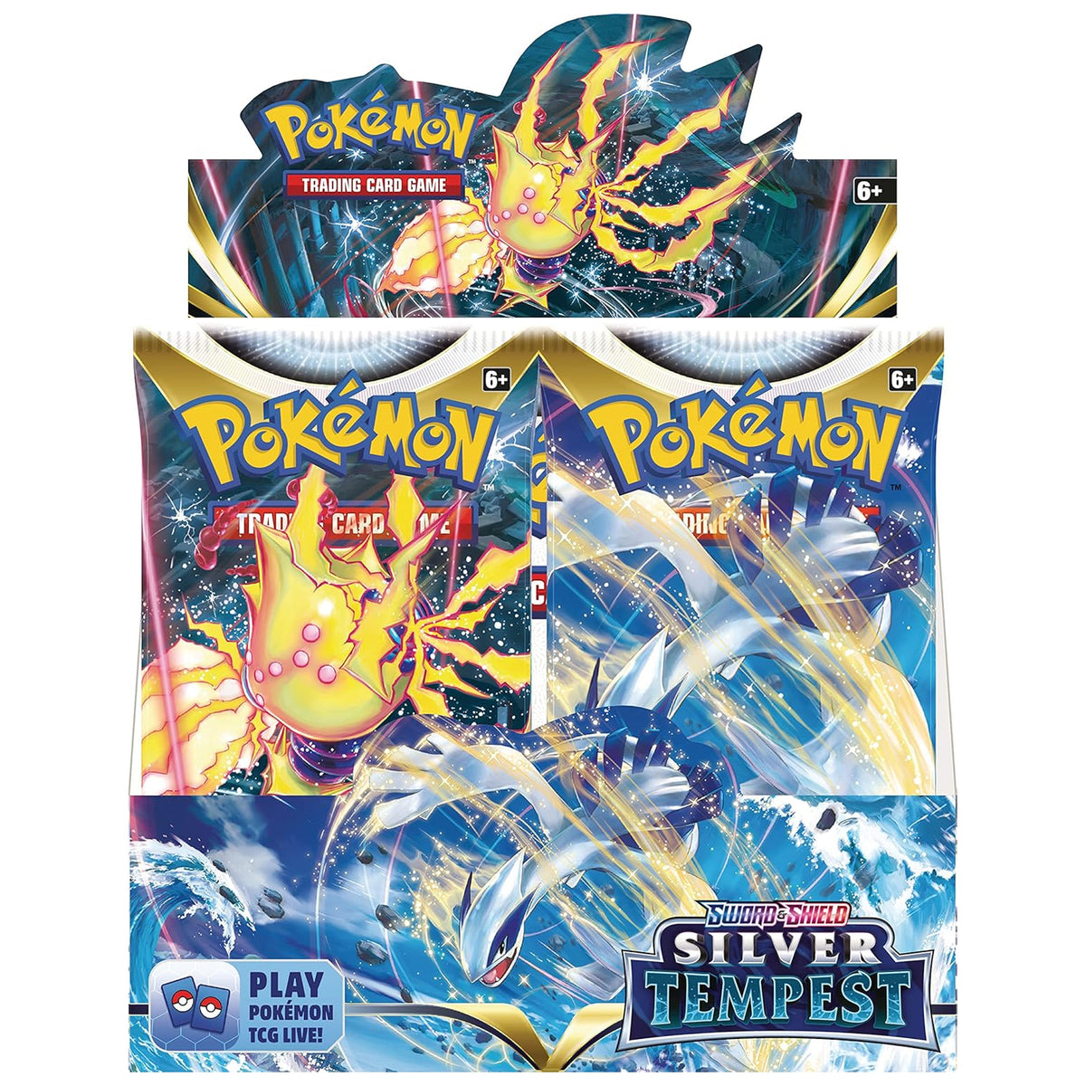 Pokemon TCG Sword & Shield Silver Tempest - x36 Boosters SEALED BOX