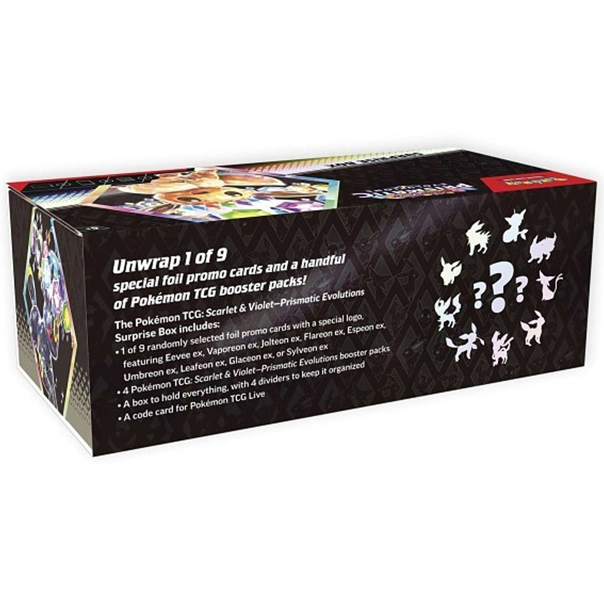 Pokemon TCG Prismatic Evolutions Surprise Box
