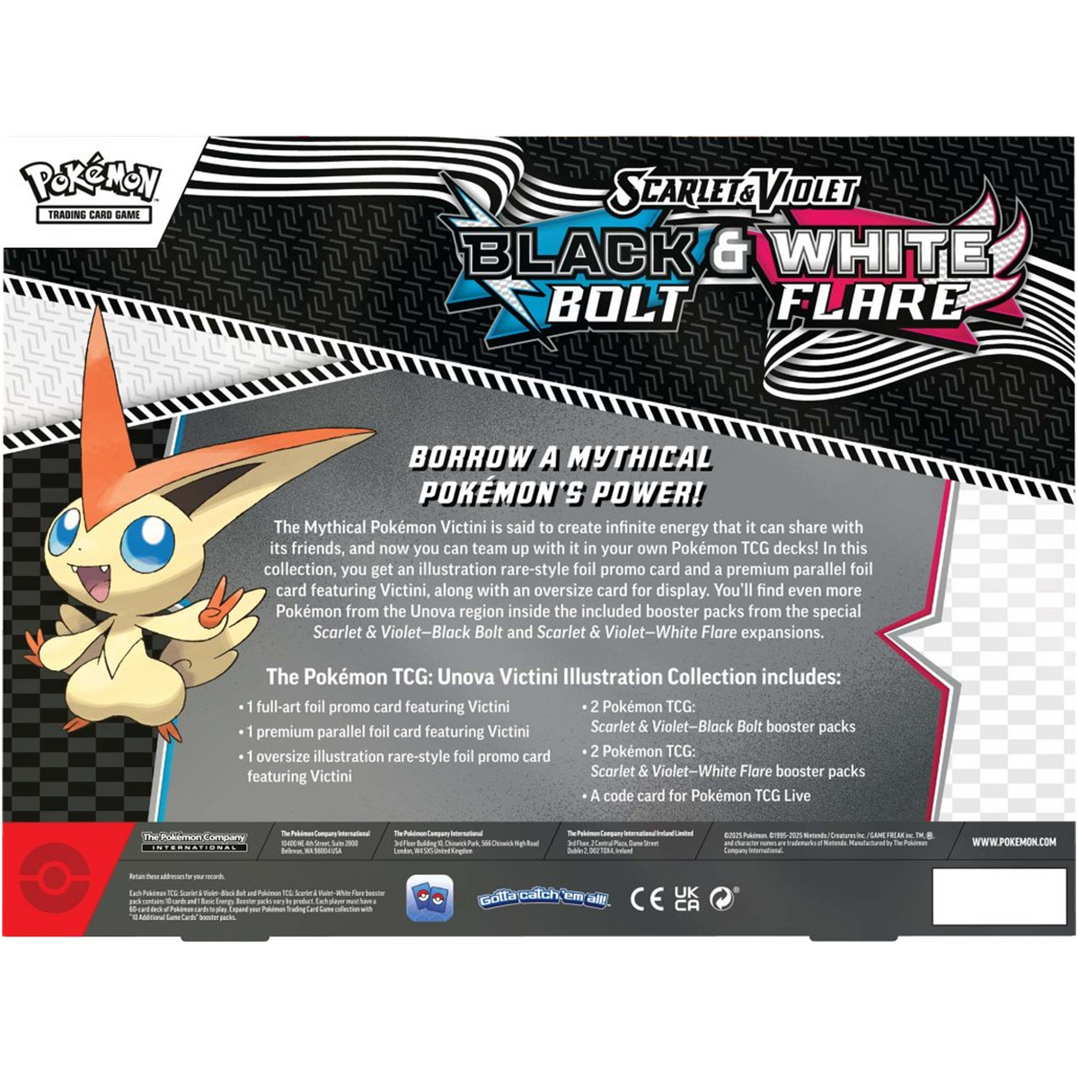 Pokemon TCG Scarlet & Violet - Unova Victini Illustration Collection