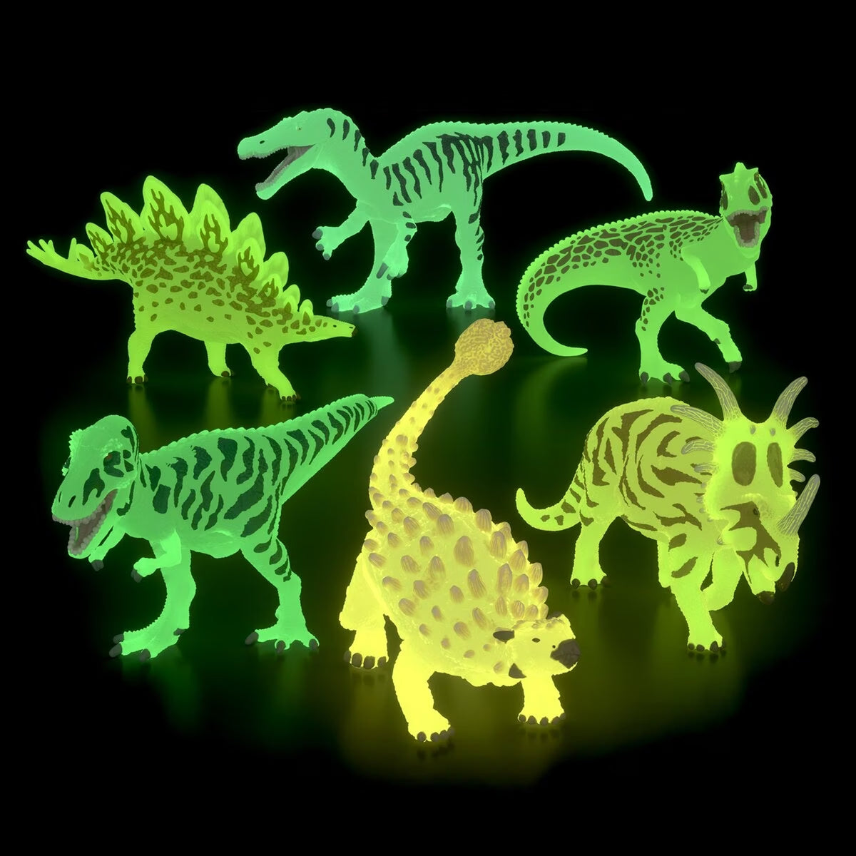Schleich Pocket Dinos Glow-in-the-Dark Ankylosaurus