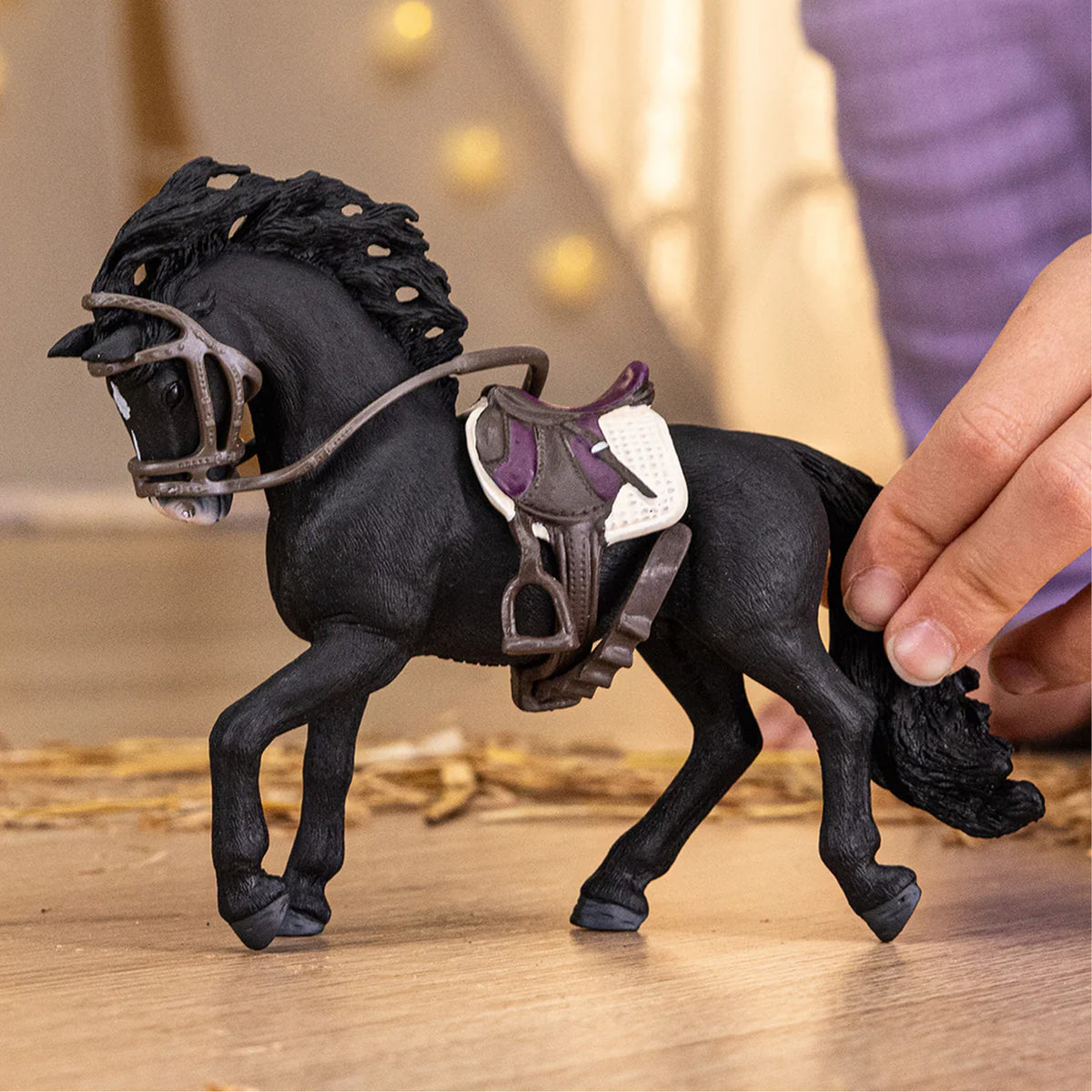 Schleich Pura Raza Espanola Stallion with Tack