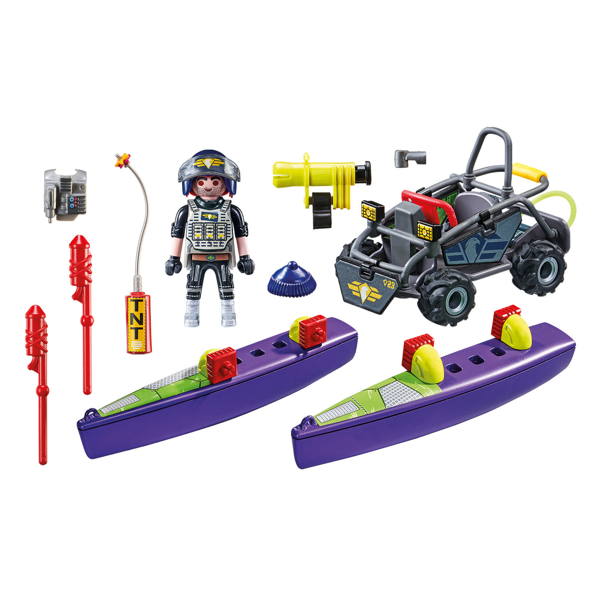 Playmobil Tactical Unit - Multi Terrains Quad