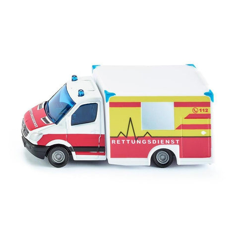 Siku Mercedes Sprinter Ambulance 'Rettungsdienst'-SKU1536-Animal Kingdoms Toy Store