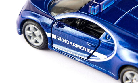 Siku Bugatti Chiron Police Car - 'Gendamerie'-SKU1541-Animal Kingdoms Toy Store
