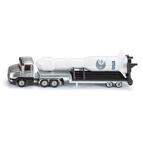 Siku Scania Low Loader with ESA Rocket-SKU1614-Animal Kingdoms Toy Store