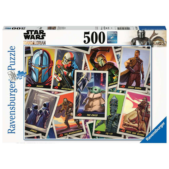 Ravensburger Star Wars The Mandalorian In Search of The Child 500pc