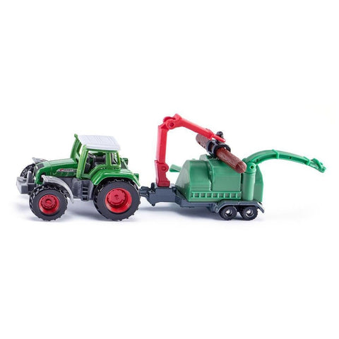 Siku Fendt with Wood Chipper-SKU1675-Animal Kingdoms Toy Store