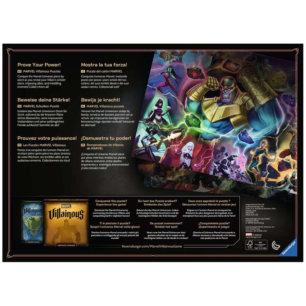 Ravensburger Villainous: Thanos 1000pc