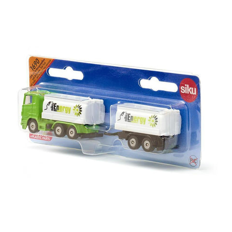 Siku Scania Petrol Tanker with Tanker Trailer-SKU1690-Animal Kingdoms Toy Store