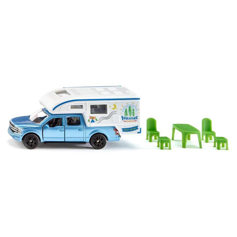 Siku Ford F150 Pick Up Camper-SKU1693-Animal Kingdoms Toy Store