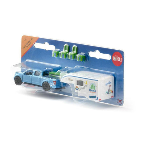 Siku Ford F150 Pick Up Camper-SKU1693-Animal Kingdoms Toy Store
